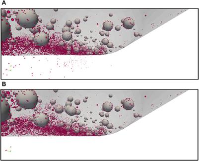 A thick wall concept for robust treatment of contacts in DEM simulation of highly polydisperse particulate systems